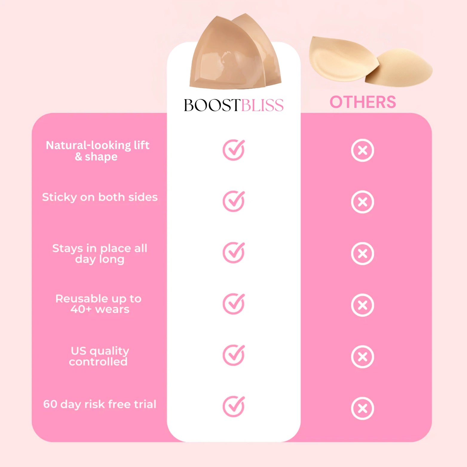 Natural Lift Sticky Inserts
